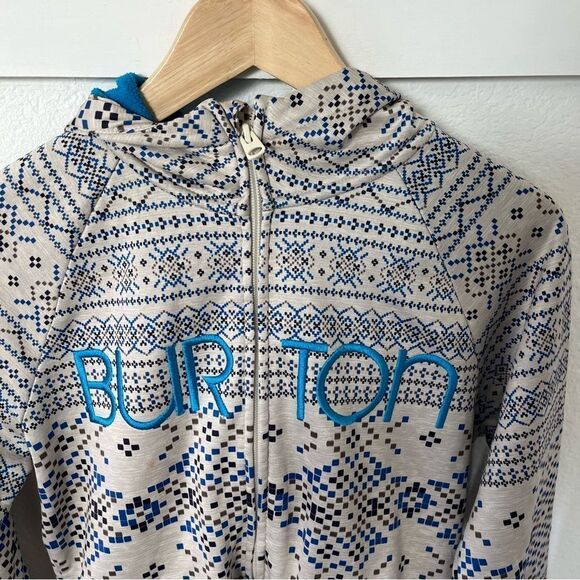 Burton Women's Medium Full-zip Hoody Sweatshirt - Picture 2 of 10